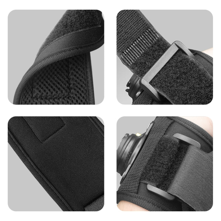 Cinturón de arnés con correa de muñeca magnética de liberación rápida PULUZ, Wrist Strap