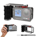 Adaptador de expansión de jaula metálica para cámara PULUZ con empuñadura para DJI Osmo Action 5 Pro / 4 / 3, For DJI Osmo Action 5 Pro / 4 / 3