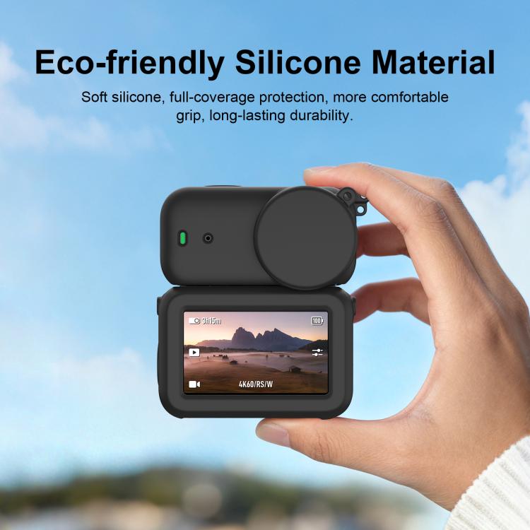 Funda protectora de silicona 3 en 1 para el módulo de transmisión, lente y cuerpo de DJI Osmo Nano., For DJI Osmo Nano