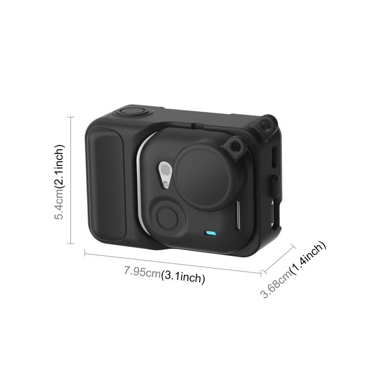 Módulo de expansión de silicona 2 en 1 PULUZ para Insta360 GO Ultra (cuerpo y tapa del objetivo), For Insta360 GO Ultra