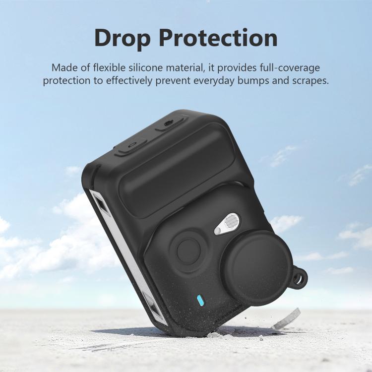 Módulo de expansión de silicona 2 en 1 PULUZ para Insta360 GO Ultra (cuerpo y tapa del objetivo), For Insta360 GO Ultra