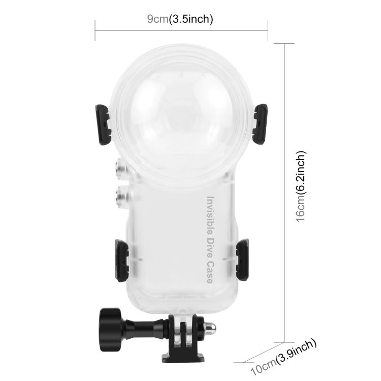 Estuche de buceo sellado e impermeable PULUZ de 50 m para Insta360 X4 Air, For Insta360 X4 Air