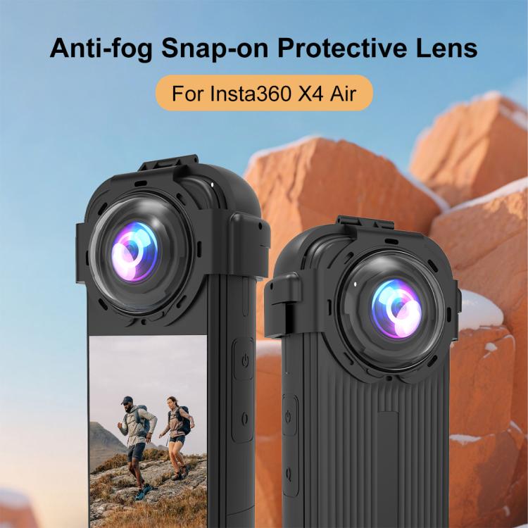 Tapa protectora de cristal templado óptico PULUZ para Insta360 X4 Air, For Insta360 X4 Air
