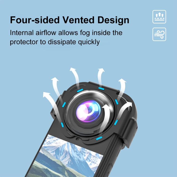 Tapa protectora de cristal templado óptico PULUZ para Insta360 X4 Air, For Insta360 X4 Air