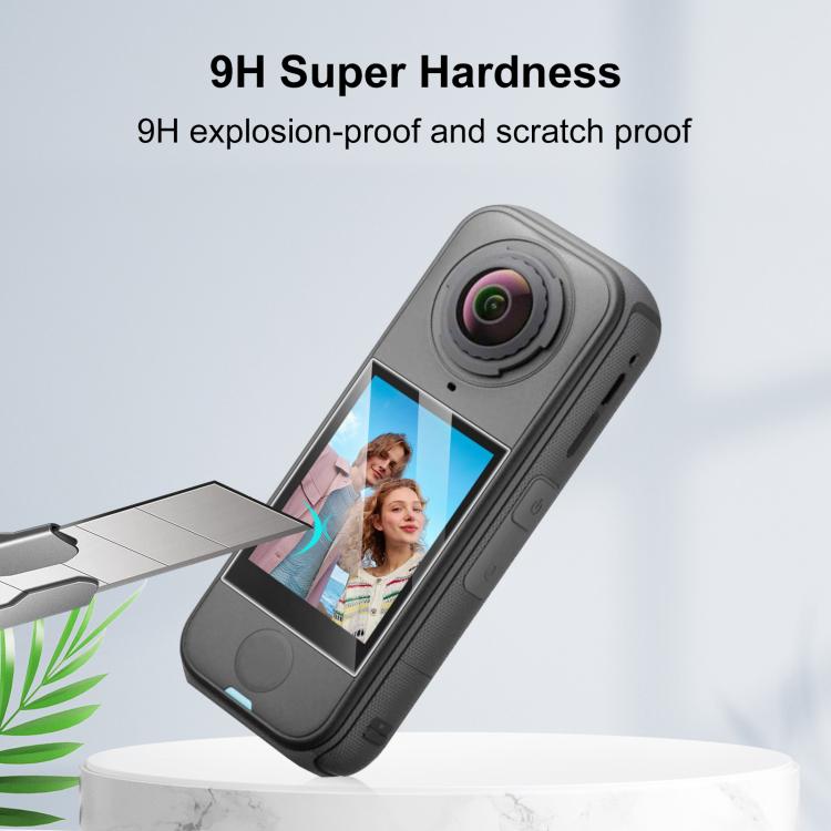 Protector de pantalla de vidrio templado PULUZ HD para Insta360 X4 Air, For Insta360 X4 Air