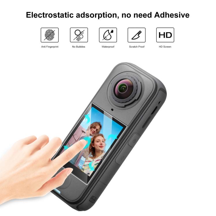 Protector de pantalla de vidrio templado PULUZ HD para Insta360 X4 Air, For Insta360 X4 Air