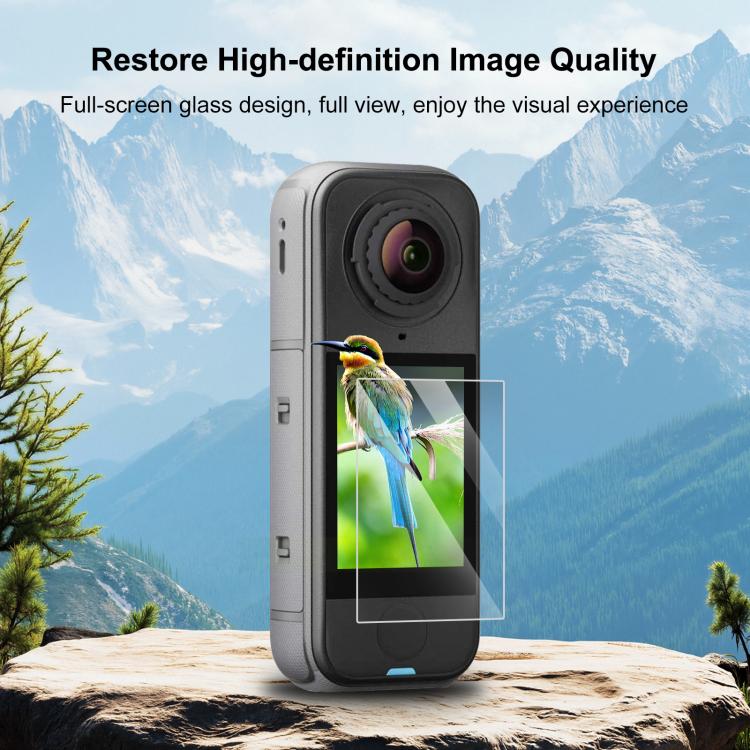 Protector de pantalla de vidrio templado PULUZ HD para Insta360 X4 Air, For Insta360 X4 Air