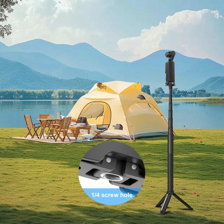 Base adaptadora de carga de plástico de liberación rápida PULUZ para DJI Osmo Pocket 3, Charging Adapter Base
