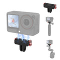 Base de montaje magnética de liberación rápida de plástico con dos garras PULUZ para DJI Osmo Action 6 / Nano, Two Claw Quick-Release Base
