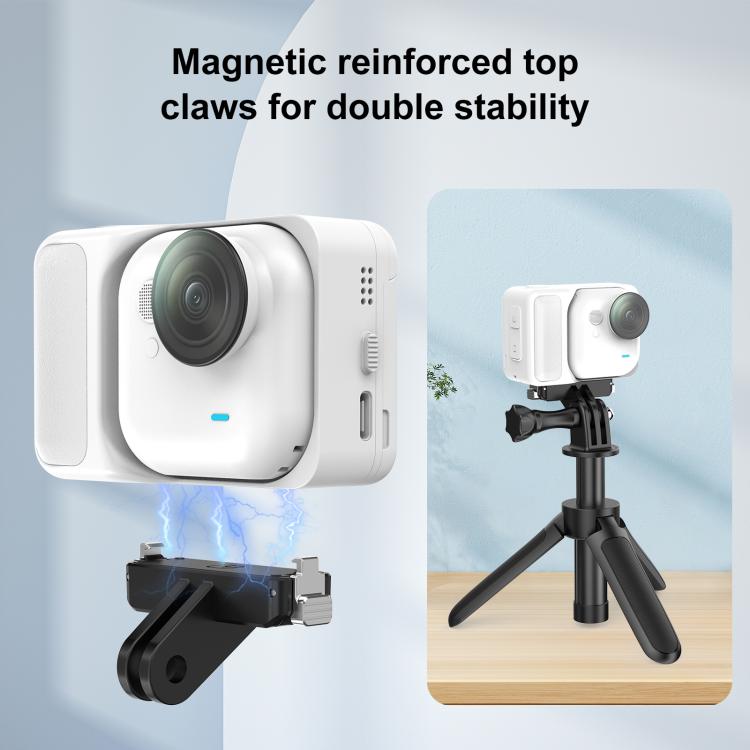 Soporte de base magnética de liberación rápida de plástico para Insta360 GO Ultra PULUZ, Quick Release Base
