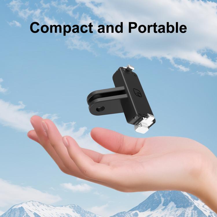 Soporte de base magnética de liberación rápida de plástico para Insta360 GO Ultra PULUZ, Quick Release Base