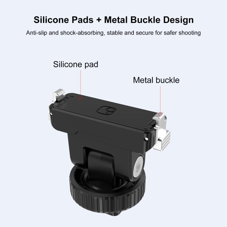 Base de montaje magnética de liberación rápida para gimbal Ultra PULUZ de plástico Insta360 GO Ultra, Gimbal Quick Release Base