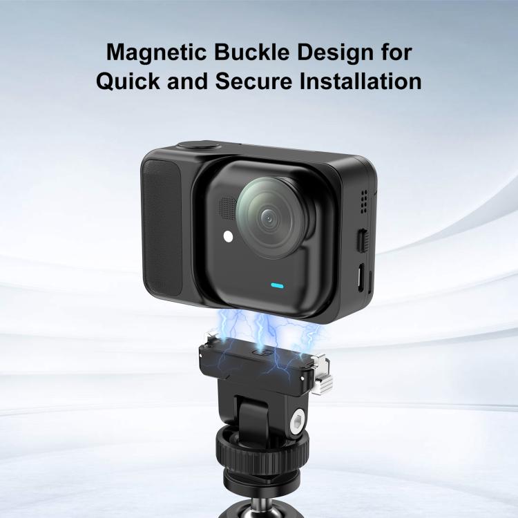 Base de montaje magnética de liberación rápida para gimbal Ultra PULUZ de plástico Insta360 GO Ultra, Gimbal Quick Release Base
