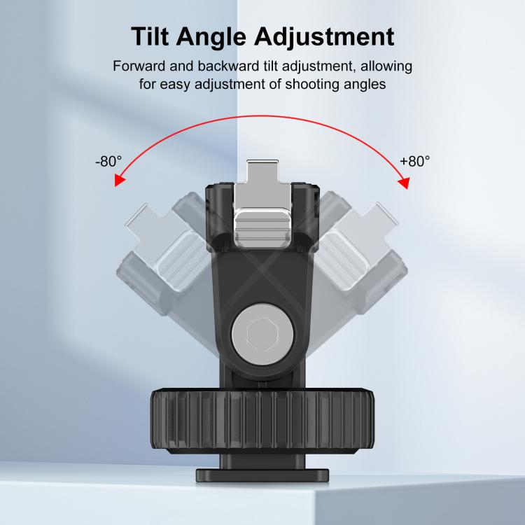 Base de montaje magnética de liberación rápida para gimbal Ultra PULUZ de plástico Insta360 GO Ultra, Gimbal Quick Release Base