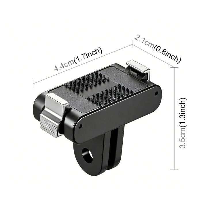 Base de montaje magnética de liberación rápida de plástico PULUZ para DJI Osmo Action 6 / Nano