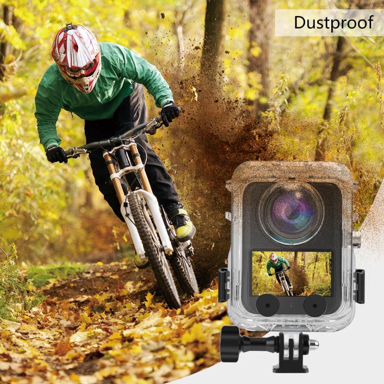 Carcasa sumergible para cámara DJI Osmo 360 PULUZ, resistente al agua hasta 40 m de profundidad., For DJI Osmo 360