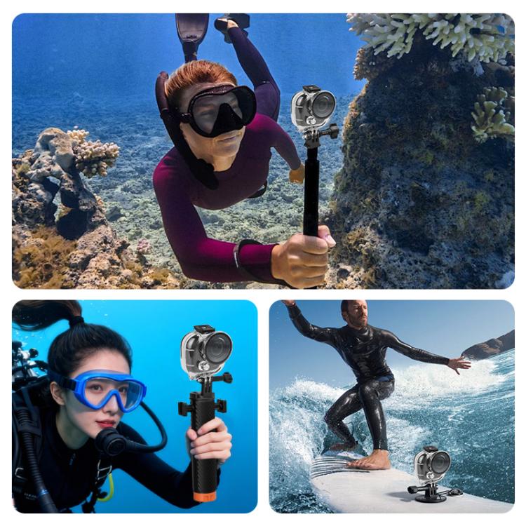 Funda impermeable para cámara Insta360 GO Ultra de 50 m, carcasa principal y cubierta para buceo., For Insta360 GO Ultra Thumb Main Body