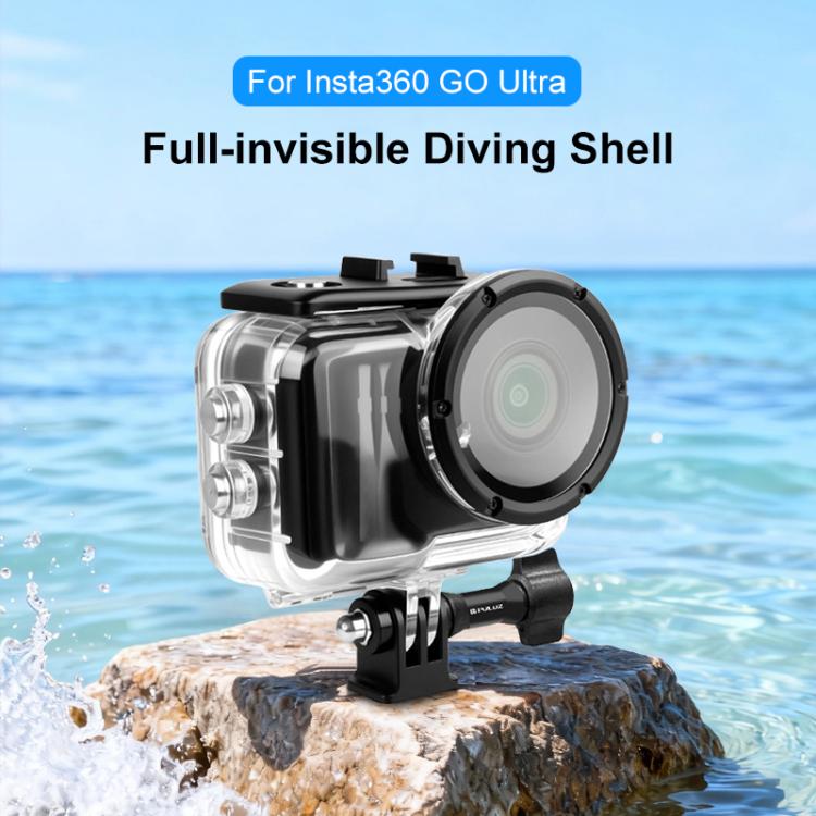 Funda impermeable PULUZ de 50 m para cámara Insta360 GO Ultra., For Insta360 GO Ultra