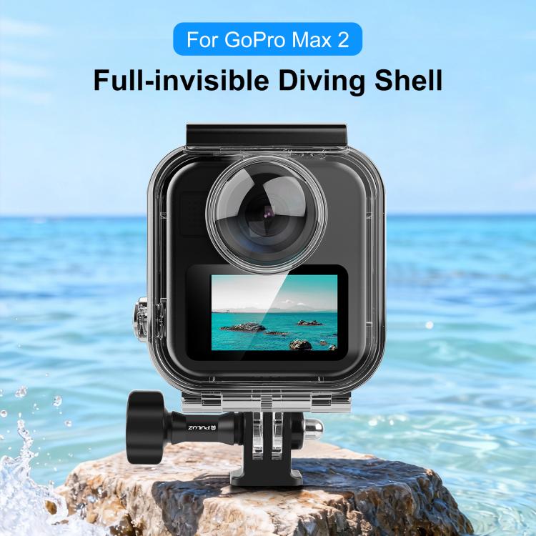 Carcasa impermeable PULUZ para GoPro MAX2, sumergible hasta 50 m., Waterproof Housing Case