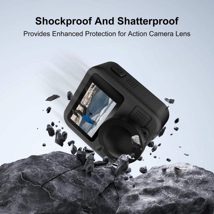 Funda de silicona de doble lente PULUZ para GoPro MAX2, Dual-Lens Cover