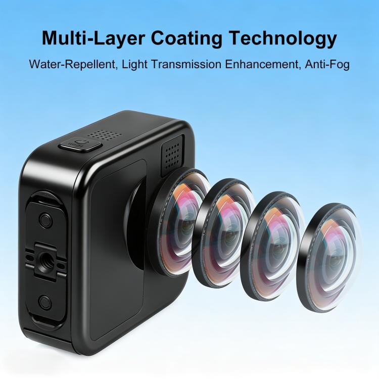 Cubierta protectora de lente de cristal templado óptico PULUZ para GoPro MAX2, Glass Lens Guard