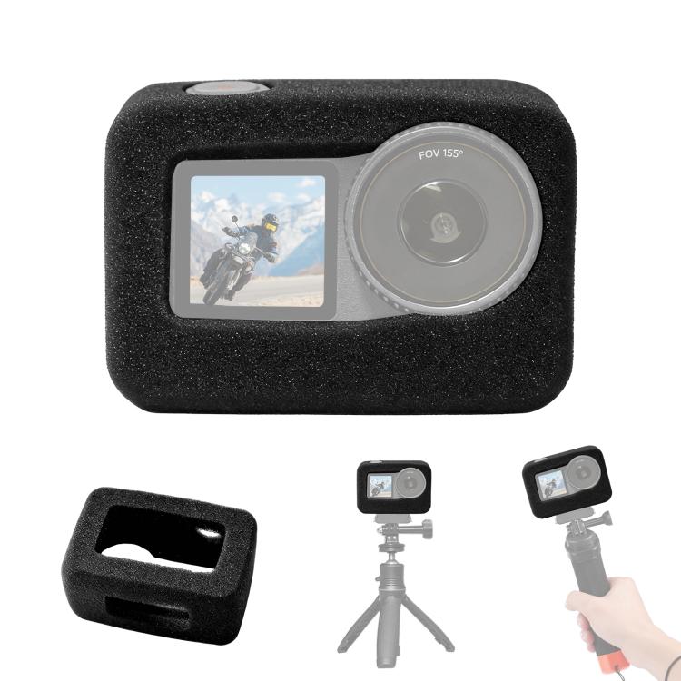 Parabrisas de espuma de alta densidad PULUZ para DJI Osmo Action 6, For DJI Osmo Action 6