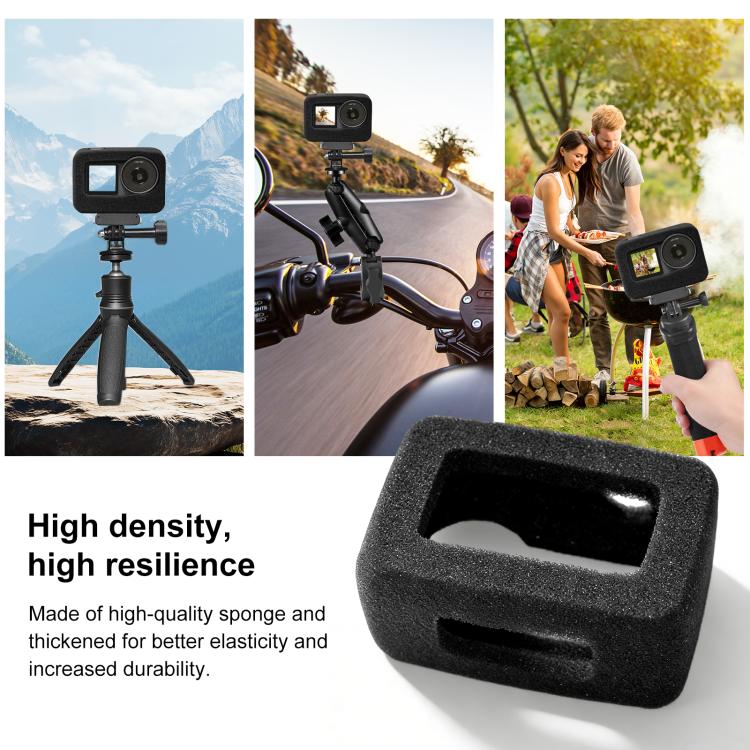 Parabrisas de espuma de alta densidad PULUZ para DJI Osmo Action 6, For DJI Osmo Action 6