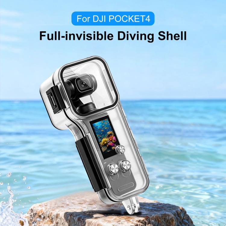 Estuche impermeable para buceo de 50 m para la cámara con estabilizador DJI Osmo Pocket 4