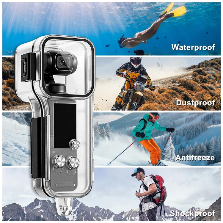 Estuche impermeable para buceo de 50 m para la cámara con estabilizador DJI Osmo Pocket 4