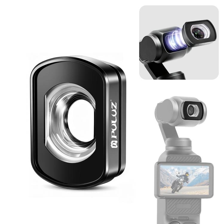Filtro magnético de gran angular de 112 grados para DJI Osmo Pocket 4/3, PULUZ For DJI Osmo Pocket 4 / 3
