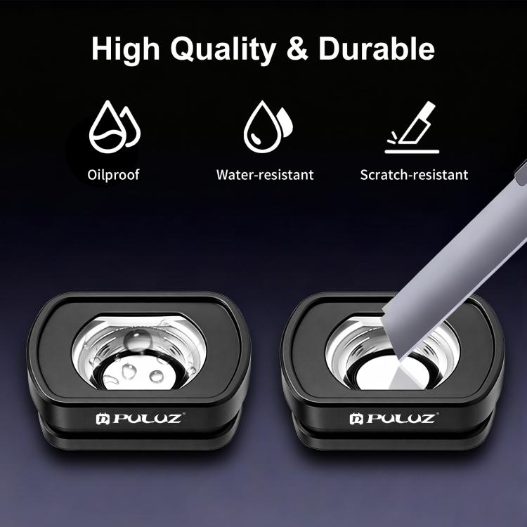Filtro magnético de gran angular de 112 grados para DJI Osmo Pocket 4/3, PULUZ For DJI Osmo Pocket 4 / 3