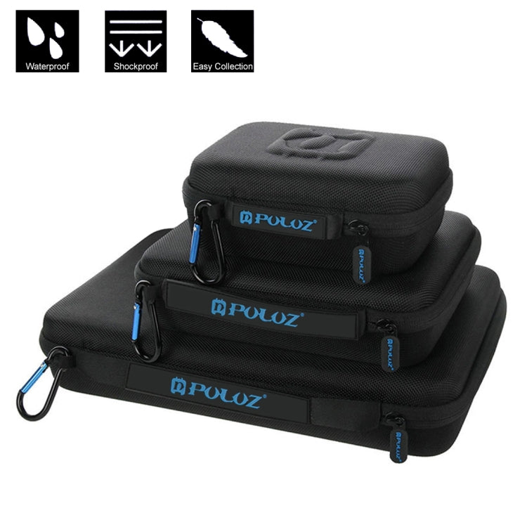 Estuche de viaje y transporte impermeable PULUZ para GoPro Hero11 Black / HERO10 Black / HERO9 Black / HERO8 Black / HERO7 /6/5/5 Session /4 Session /4/3+ /3/2/1, DJI Osmo Action y otras cámaras de acciónAccesorios, Tamaño grande: 32cm x 22cm x 7cm    ...