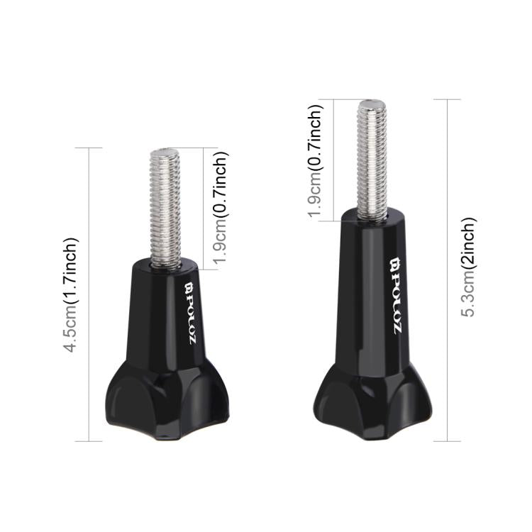 Perilla de plástico PULUZ para pulgar, tornillo largo estándar + tornillo corto para GoPro Hero11 Black / HERO10 Black / HERO9 Black /HERO8 / HERO7 /6/5/5 Session /4 Session /4/3+ /3/2/1/Max, DJI OSMOCámaras de acción y otras cámaras de acción         ...