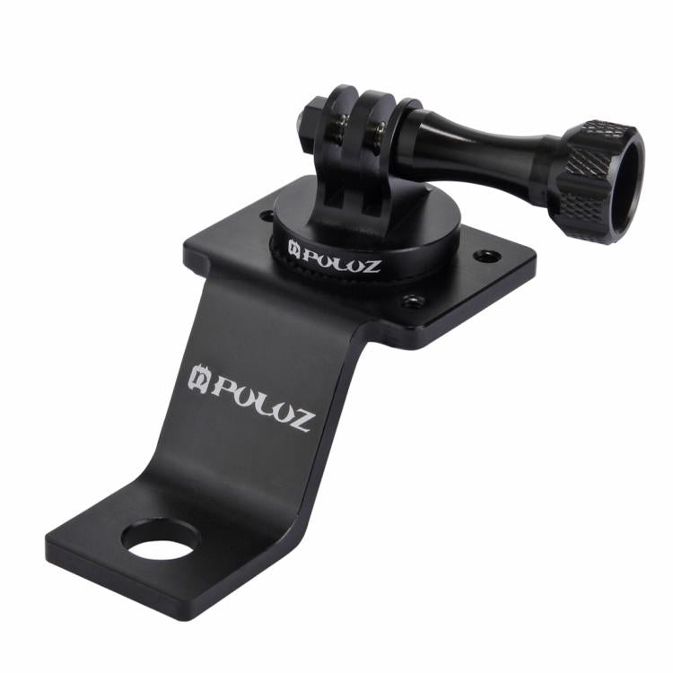 Soporte fijo para motocicleta de aleación de aluminio PULUZ con adaptador de trípode y tornillo para GoPro Hero11 Black / HERO10 Black /9 Black /8 Black /7/6/5/5 Session /4 Session /4/3+ /3/2/1, DJIOsmo Action y otras cámaras de acción                 ...