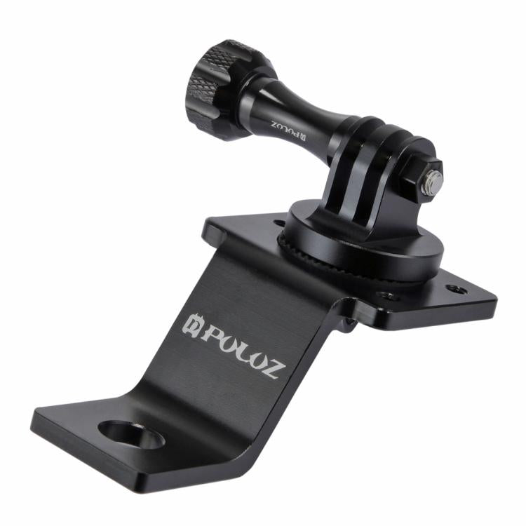 Soporte fijo para motocicleta de aleación de aluminio PULUZ con adaptador de trípode y tornillo para GoPro Hero11 Black / HERO10 Black /9 Black /8 Black /7/6/5/5 Session /4 Session /4/3+ /3/2/1, DJIOsmo Action y otras cámaras de acción                 ...