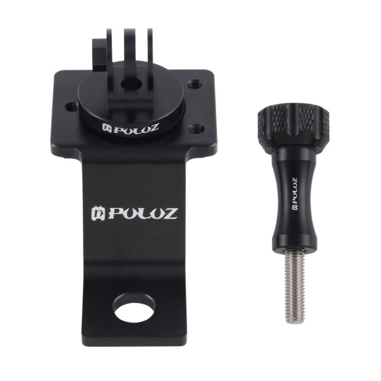 Soporte fijo para motocicleta de aleación de aluminio PULUZ con adaptador de trípode y tornillo para GoPro Hero11 Black / HERO10 Black /9 Black /8 Black /7/6/5/5 Session /4 Session /4/3+ /3/2/1, DJIOsmo Action y otras cámaras de acción                 ...