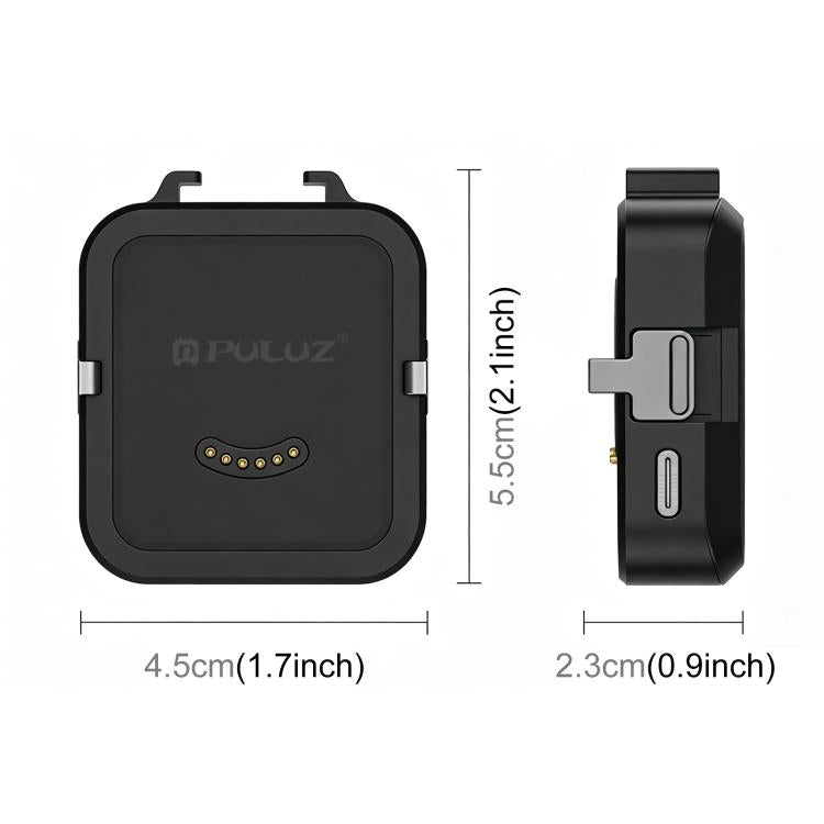 Base de carga multifuncional PULUZ para transmisión de datos Insta360 GO Ultra, Charging Base
