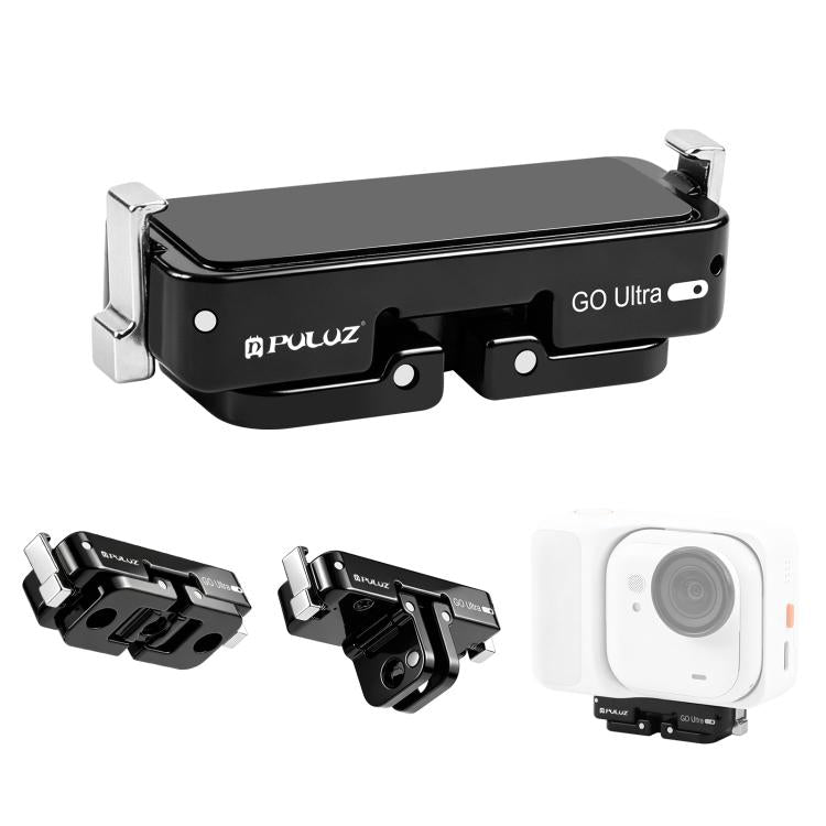 Soporte de base magnética de liberación rápida PULUZ para Insta360 GO Ultra, For Insta360 GO Ultra Zinc Alloy