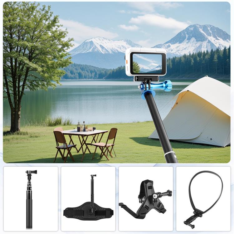 Soporte de base magnética de liberación rápida PULUZ para Insta360 GO Ultra, For Insta360 GO Ultra Zinc Alloy
