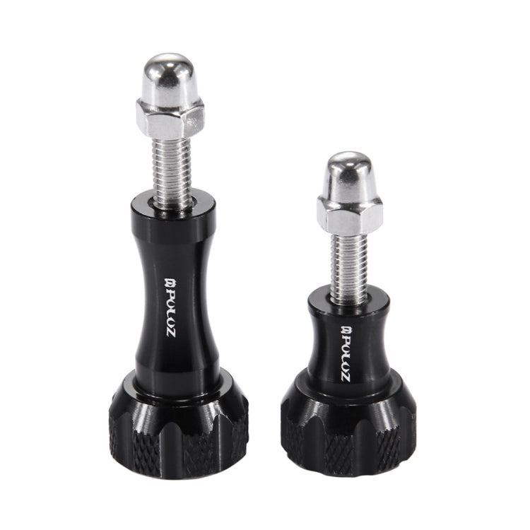 Juego de tornillos y tuercas de perno inoxidable con perilla de pulgar de aluminio CNC PULUZ para GoPro Hero11 Black / HERO10 Black / HERO9 Black / HERO8 Black /7/6/5/5 Session /4 Session /4/3+ /3/2/1, DJI Osmo Action, Xiaoyi y otras cámaras de acción ...