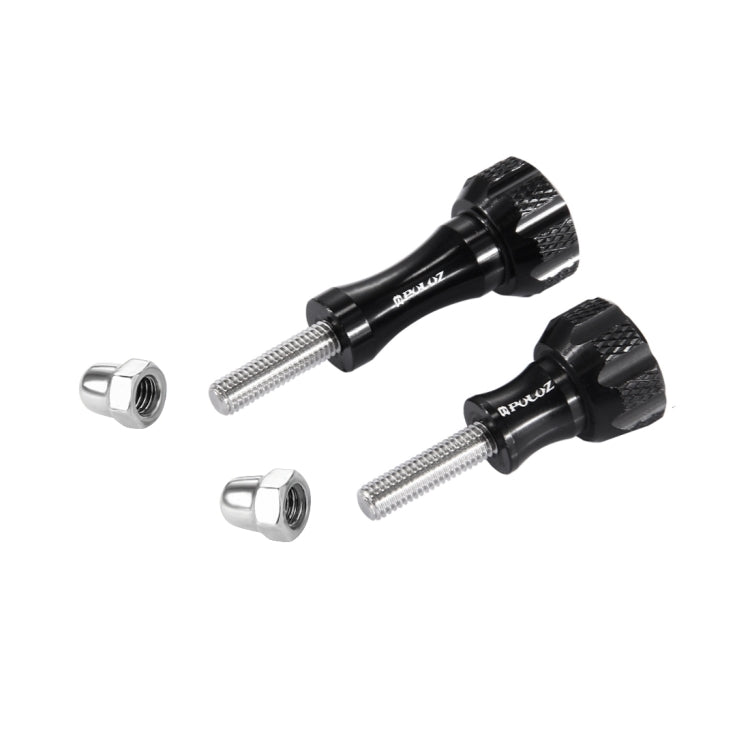 Juego de tornillos y tuercas de perno inoxidable con perilla de pulgar de aluminio CNC PULUZ para GoPro Hero11 Black / HERO10 Black / HERO9 Black / HERO8 Black /7/6/5/5 Session /4 Session /4/3+ /3/2/1, DJI Osmo Action, Xiaoyi y otras cámaras de acción ...