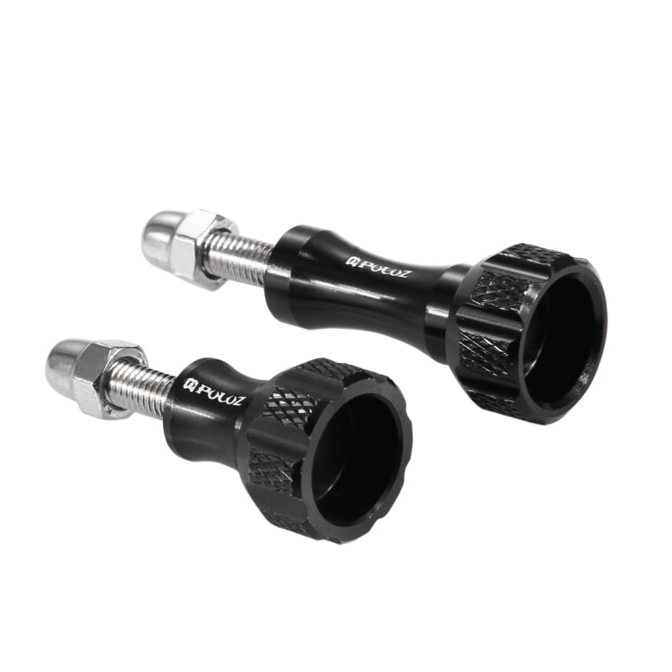 Juego de tornillos y tuercas de perno inoxidable con perilla de pulgar de aluminio CNC PULUZ para GoPro Hero11 Black / HERO10 Black / HERO9 Black / HERO8 Black /7/6/5/5 Session /4 Session /4/3+ /3/2/1, DJI Osmo Action, Xiaoyi y otras cámaras de acción ...