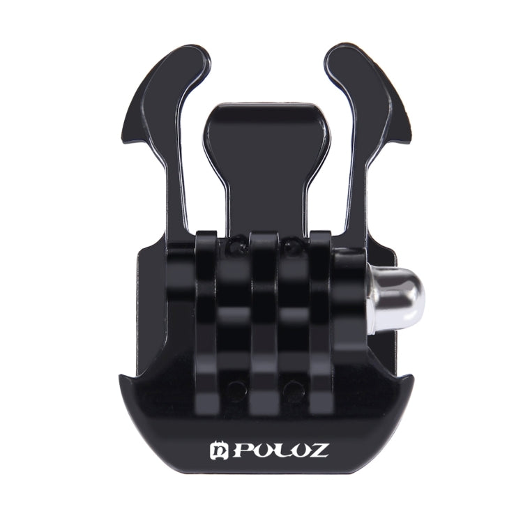 PULUZ Hebilla de liberación rápida de superficie horizontal para cámaras de deportes de acción PULUZ Montura de abrazadera flexible para GoPro Hero11 Negro / HERO10 Negro /9 Negro /8 Negro /7/6/5/5 Sesión /4 Sesión /4/3+ /3/2 /1, DJI Osmo Action y otra...