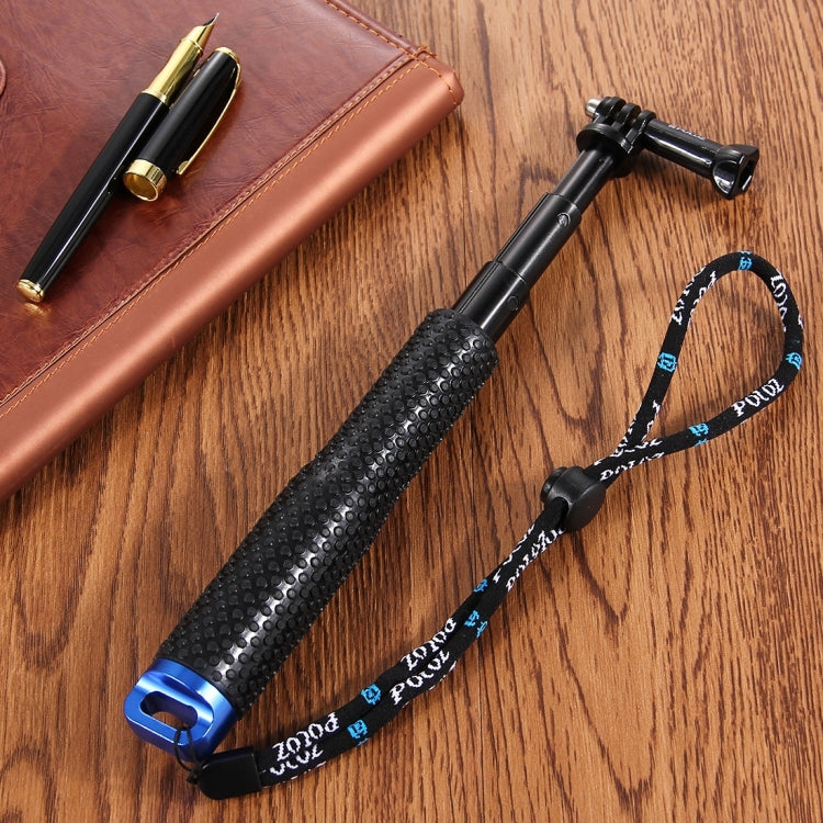 Monopié de poste extensible de mano PULUZ para GoPro HERO10 Black / HERO9 Black / HERO8 Black / HERO7 /6/5, DJI Osmo Action, Xiaoyi y otras cámaras de acción, longitud: 19-49 cm, Length: 19-49cm