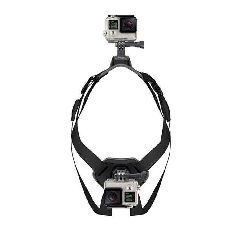 PULUZ Hound Dog Fetch Harness Soporte ajustable para correa de pecho para GoPro Hero11 Black / HERO10 Black / HERO9 Black / HERO8 Black / HERO7 /6/5/5 Session /4 Session /4/3+ /3/2/1, Insta360 ONE R,DJI Osmo Action y otras cámaras de acción            ...