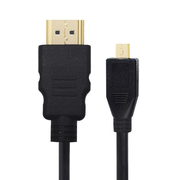 Cable PULUZ Video de 19 pines HDMI a Micro HDMI para GoPro Hero11 Black / HERO10 Black / HERO9 Black /8 Black /7/6/5/4/3+ /3, Sony, LG, Panasonic, Canon, Nikon, Smartphones y cámaras,Longitud: 1,5 m, HDMI Cable for Gopro