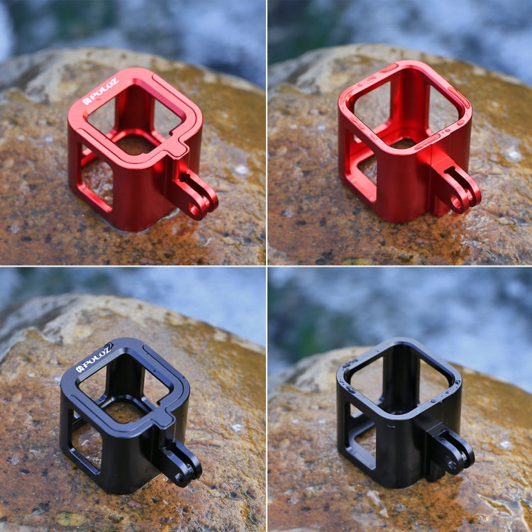 Carcasa PULUZ Jaula protectora de aleación de aluminio CNC con marco de seguro para GoPro HERO5 Session /HERO4 Session /HERO Session, For HERO5 Session with Frame UK Stock, For HERO4 Session UK Stock, For HERO5 Session with Frame US Stock              ...