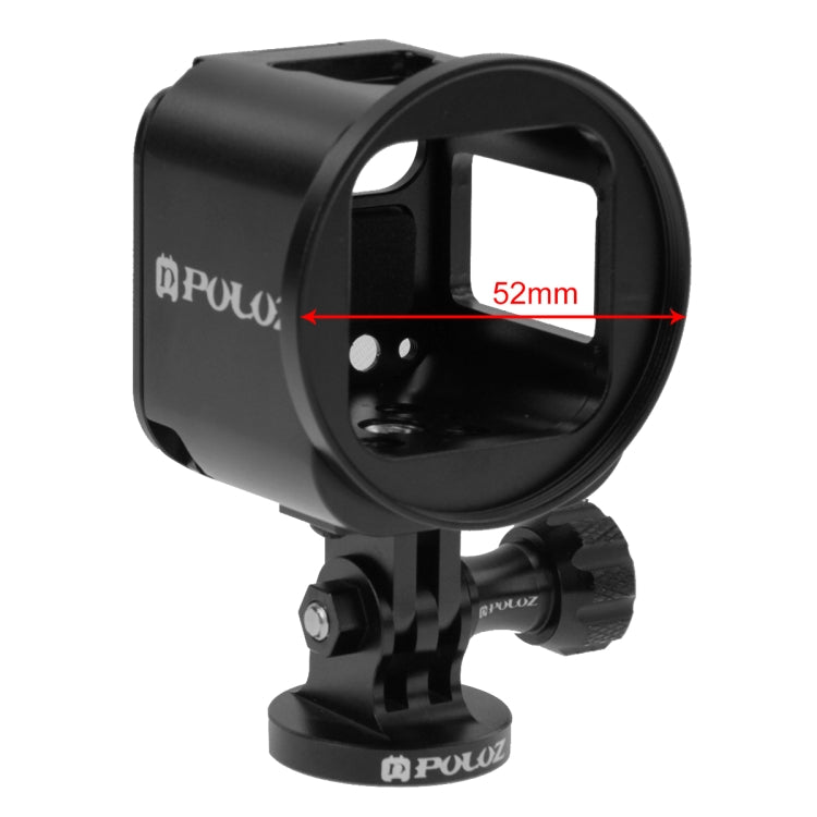 Carcasa PULUZ Kit de jaula protectora de aleación de aluminio CNC con llave de metal, tapa de lente, tornillo y adaptador de trípode para GoPro HERO5 Session /HERO4 Session /HERO Session, For HERO5 Session UK Stock, For HERO5 Session US Stock          ...