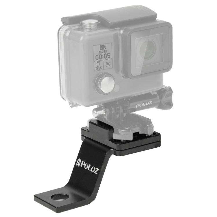 PULUZ Soporte fijo de metal para motocicleta para GoPro Hero11 Black / HERO10 Black /9 Black /8 Black /7/6/5/5 Session /4 Session /4/3+ /3/2/1, DJI Osmo Action y otras cámaras de acción, Fixed Mount 1(Black), Fixed Mount 1 (Silver), Fixed Mount 1 (Red)...