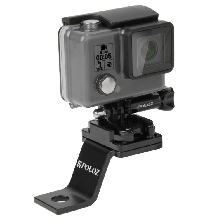 PULUZ Soporte fijo de metal para motocicleta para GoPro Hero11 Black / HERO10 Black /9 Black /8 Black /7/6/5/5 Session /4 Session /4/3+ /3/2/1, DJI Osmo Action y otras cámaras de acción, Fixed Mount 1(Black), Fixed Mount 1 (Silver), Fixed Mount 1 (Red)...